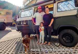 Marina, Dominik&Elli mit Novia